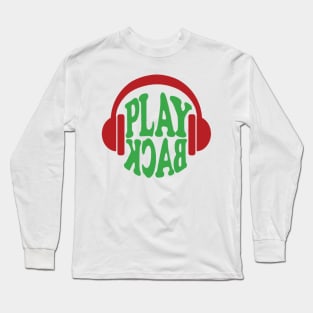 PLAYBACK FM DESIGN Long Sleeve T-Shirt